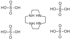 Molecular Structure of 134765-72-3 (Tetraaza-12-crown-4 tetrahydrogensulfate)
